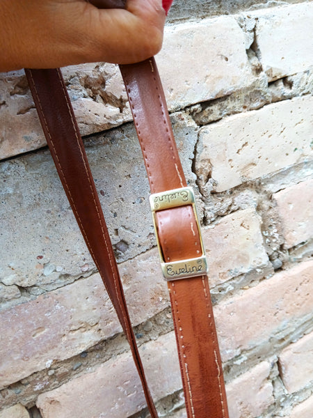 Bolso Vintage Evelyn de Piel Marrón