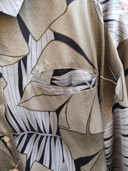 Camisa Vintage Años 80 manga Murciélago - Talla M/L