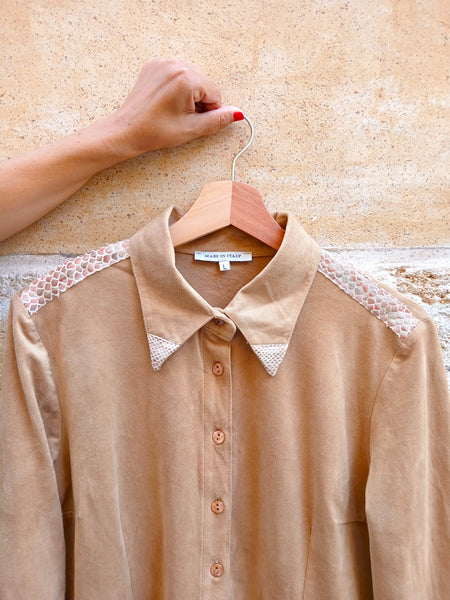 Camisa Vintage Años 90 Made in Italy - Talla L