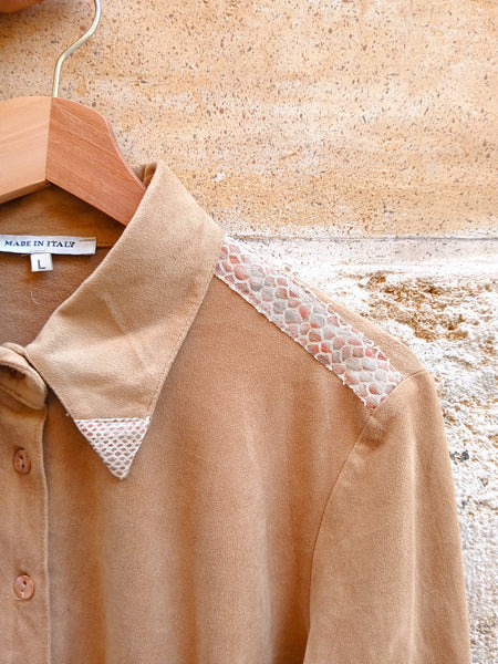 Camisa Vintage Años 90 Made in Italy - Talla L