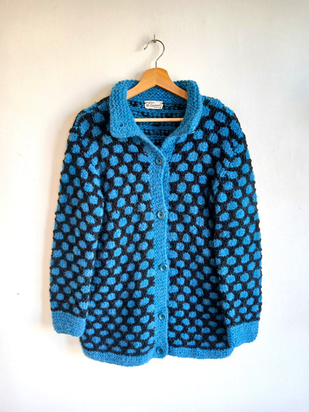 Chaqueta Vintage Maglieria Samaw Made in Italy Años 70- Talla S/M