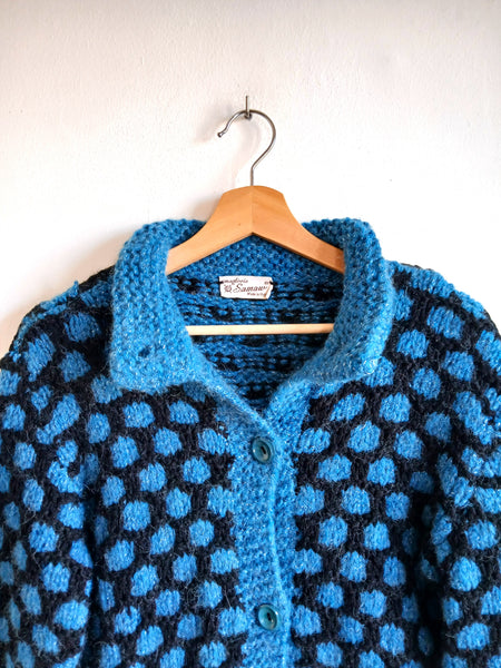 Chaqueta Vintage Maglieria Samaw Made in Italy Años 70- Talla S/M