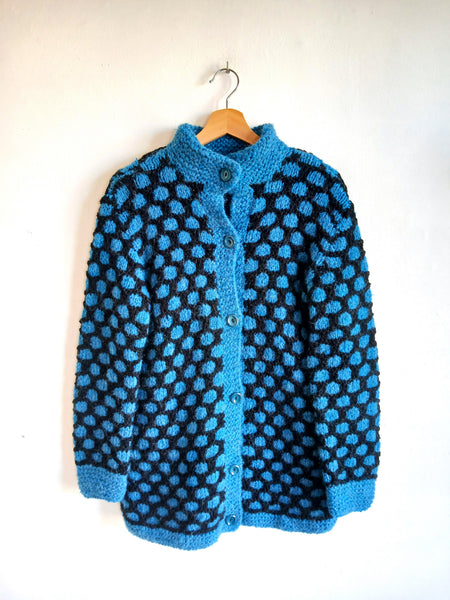 Chaqueta Vintage Maglieria Samaw Made in Italy Años 70- Talla S/M