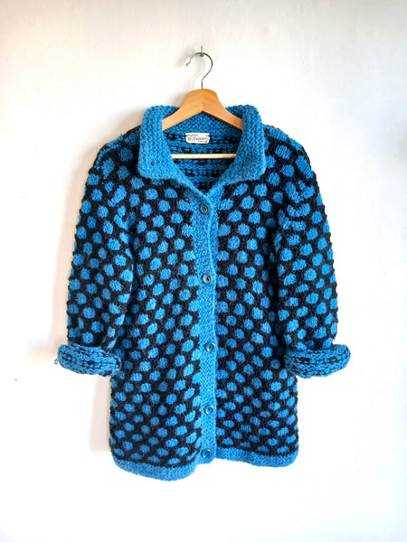 Chaqueta Vintage Maglieria Samaw Made in Italy Años 70- Talla S/M