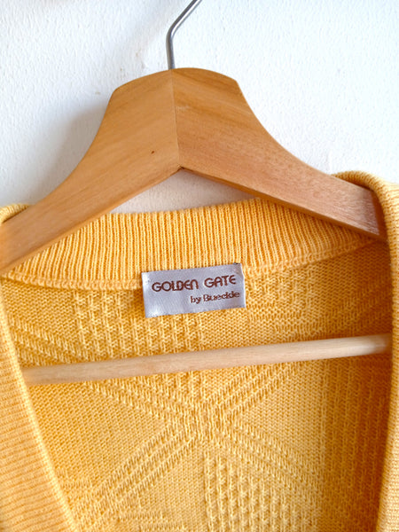 Chaqueta Vintage BUECKLE Made in Germany Amarilla - Talla M/L
