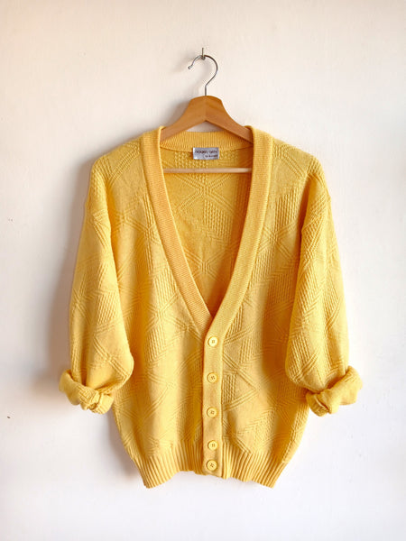 Chaqueta Vintage BUECKLE Made in Germany Amarilla - Talla M