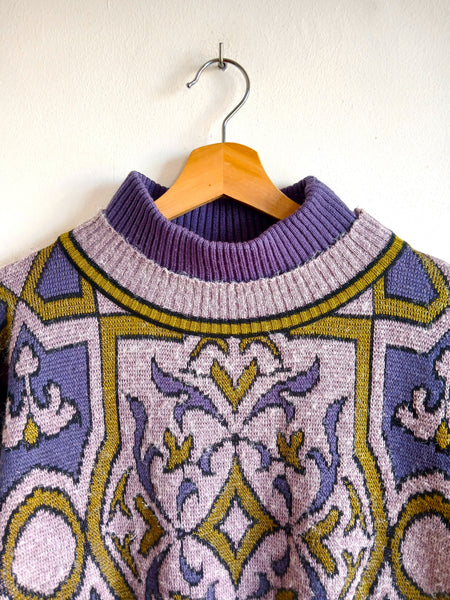 Jersey Vintage CLAIRE MODE TRICOT Made in West Germany 80s - Talla M