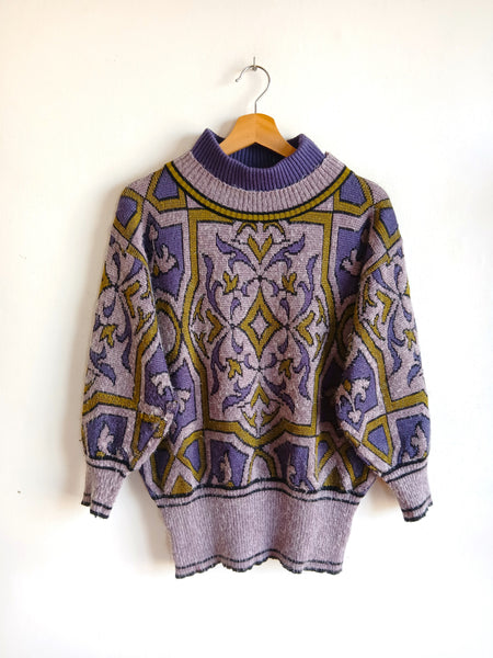 Jersey Vintage CLAIRE MODE TRICOT Made in West Germany 80s/90s - Talla M