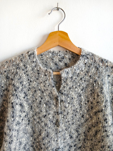 Chaqueta Vintage Hecha a Mano Jaspeada - Talla M