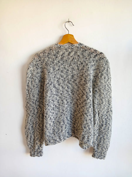 Chaqueta Vintage Hecha a Mano Jaspeada - Talla M