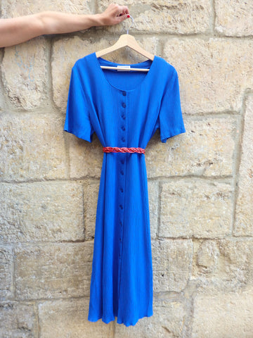 Vestido Vintage Bleu