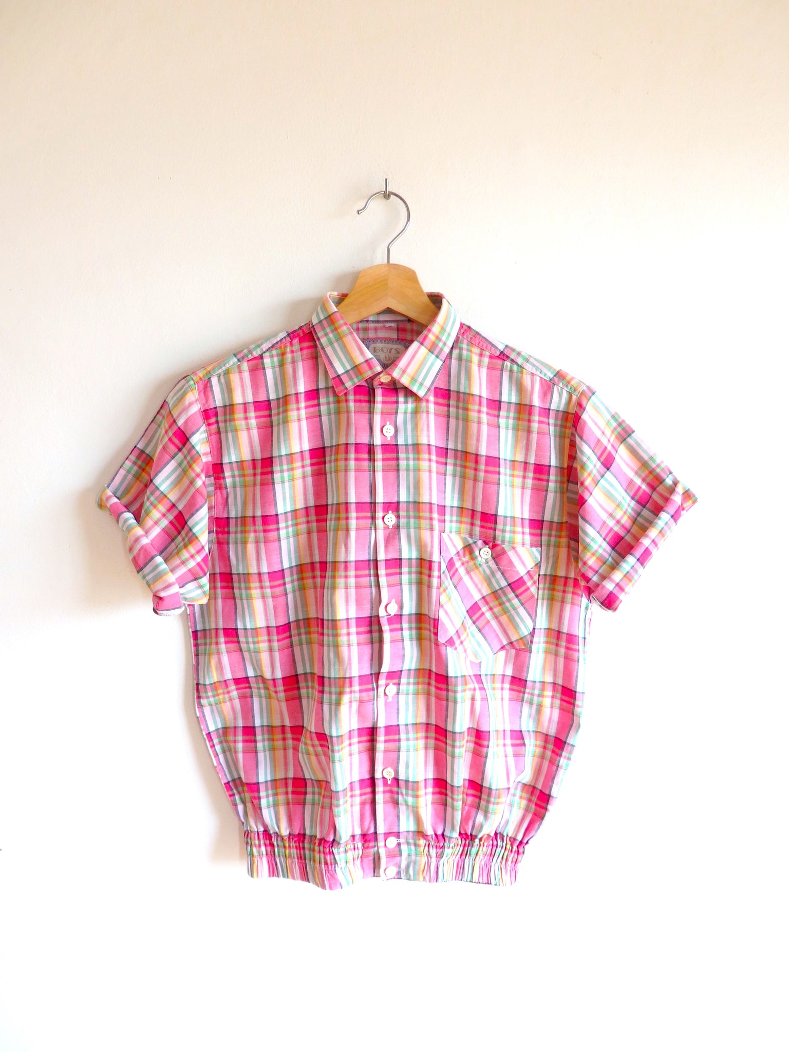 Camisa Vintage Cuadros